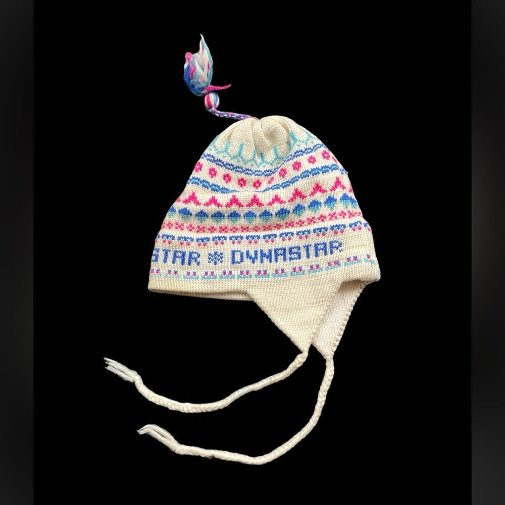 VTG DynaStar women’s beanie hat 100% Pure wool w/ special no-itch hem never worn